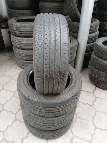 Шины: Шины 215 / 55 / R 16, Лето, Б/у, Комплект, Легковые, Япония, Dunlop