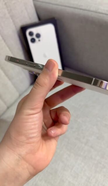 Apple iPhone: IPhone 13 Pro, 128 GB, White Titanium, Zəmanət, Kredit, Simsiz şarj