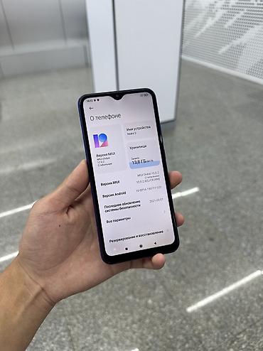 iphon 13: Redmi, Redmi 9, Б/у, 64 ГБ, цвет - Синий, 2 SIM — 3
