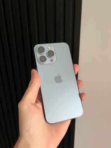 Apple iPhone: IPhone 13 Pro, 128 GB, Pacific Blue, Zəmanət, Kredit, Simsiz şarj