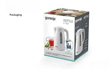 Električna kuvala: Gorenje K17WII električno kuvalo za vodu - Zapremina: 1,7 l - Snaga — 1