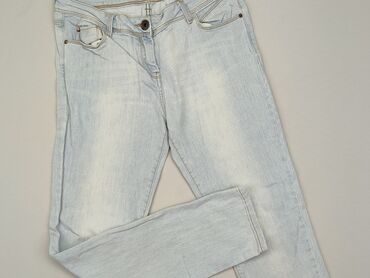 jeansowe rozkloszowane spódniczka: Jeansy, River Island, M, stan - Dobry