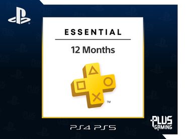 Video oyunlar və konsollar: ➕ PlayStation Plus Essential Abunəliyi. 🟢 Yalnız WhatsApp'a yaza