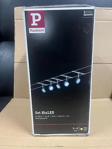 Rasveta: Paulmann Set BluLED – žičani plafonski rasvetni sistem - Tip: komplet — 6