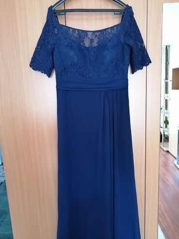 p s novo haljine: S (EU 36), M (EU 38), color - Blue, Evening, Short sleeves