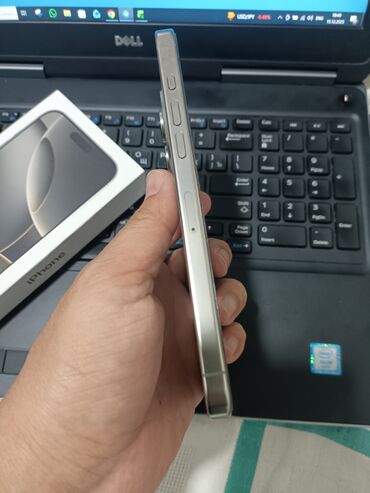 Apple iPhone: IPhone 16 Pro Max, Б/у, 256 ГБ, Natural Titanium, Коробка, 100 % — 6