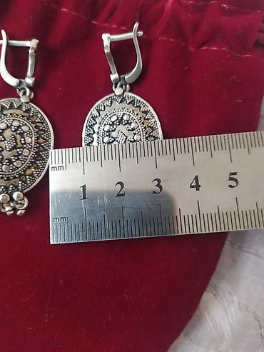 Серебряные серьги: Серебряные серьги, Проба 925, Женские — 9