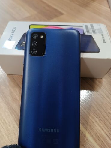 samsung galaxy s6 32gb: Samsung Galaxy A03s, 32 ГБ, цвет - Синий, Отпечаток пальца, Face ID