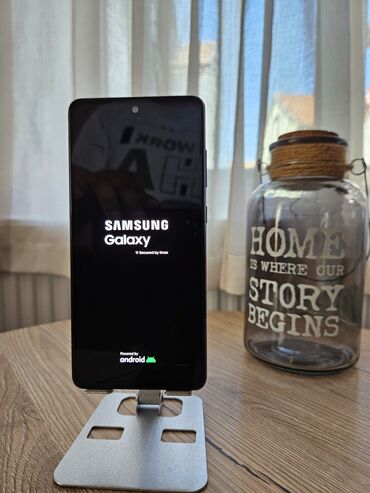 samsung telefoni: Samsung Galaxy A72, 128 GB, bоја - Svetloplava, Fingerprint, Dual SIM cards, Face ID