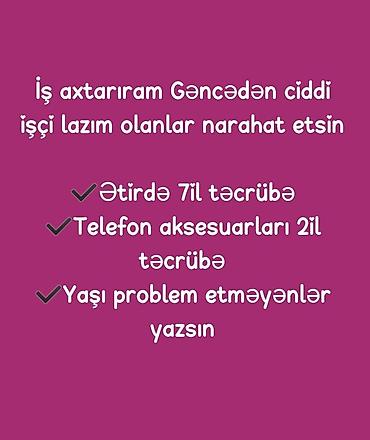 online operator isi: Satış məsləhətçisi, Qadın, 43 yaş, 5 ildən artıq təcrübə, Kosmetika və parfümeriya — 1