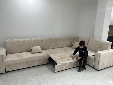 sofa: Угловой диван, Складная — 1