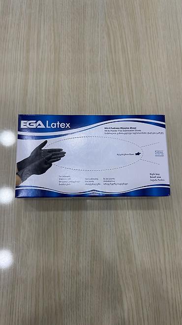 agardici maskalar: EGA latex pudrasiz elcek Razmerler Qara nitril S Latex pudrasız S L — 4