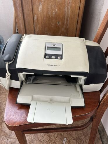 Мониторы: HP Officejet D-Series hamısı birində printer və faks cihazı. Ağ və