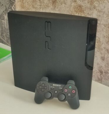 домработница 3 раза в неделю: Sony PlayStation 3 (PS3) Slim oyun konsolu Xüsusiyyətlər: - Modell