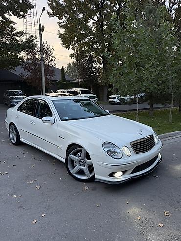 Mercedes-Benz E-Class: 2003 г., 5 л, Автомат, Бензин, Седан lalafo.kg да — 1 Mercedes-Benz E-Class: 2003 г., 5 л, Автомат, Бензин, Седан — 1