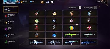 Другие комплектующие: Аккаунт Free Fire с редкими предметами и развитыми коллекциями — 8