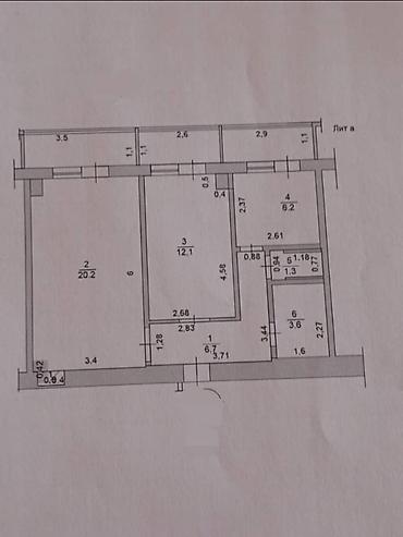 999: 2 комнаты, 60 м², Филармония Индивидуалка, 5 этаж, Старый ремонт — 7