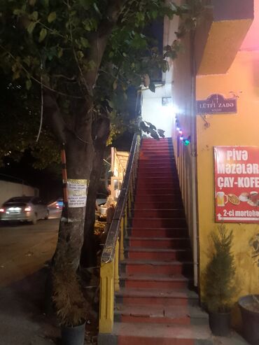 Restoran, kafelər: Çay–kafe və qəlyanaltı məkanı - Yer: Lütfi Zadə küçəsində, ikinci — 2