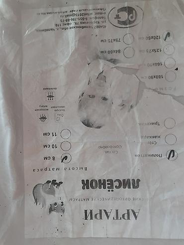 Детские матрасы: Детская односпальная кровать, Новый, Для девочки, Для мальчика, С матрасом, Самовывоз — 3