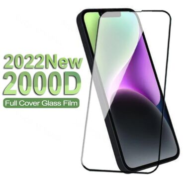 Phone accessories: 2000D kaljeno staklo sa punim poklopcem za iPhone 14 Pro Max Novo!