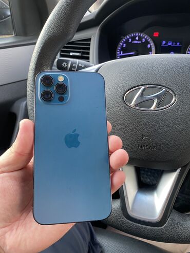 ик номера: IPhone 12 Pro, Б/у, 256 ГБ, Blue Titanium, Чехол, 93 %