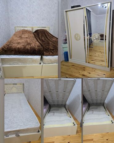 otaq qapıları gəncə: 2 односпальные кровати, Шкаф