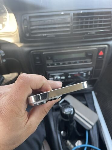 айфон 11 бу цена в бишкеке: IPhone 14 Pro Max, Колдонулган, 128 ГБ, Күмүш, 82 %