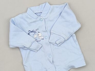 legginsy jeansowe dla dziewczynki: Blouse, 0-3 months, condition - Very good