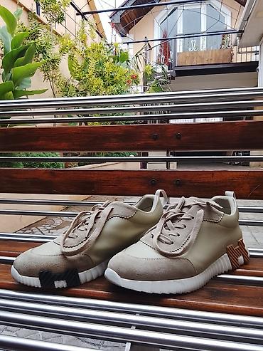 ray ban eynək: Unisex gündəlik idman ayaqqabısı - Rəng: bej/şampan tonları, ağ — 1