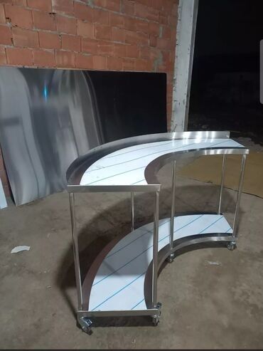 Sifarişlə mətbəx masaları: Dördbucaq masa, Açılmayan — 45