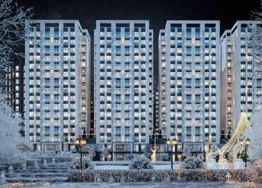 Продажа квартир: 1 комната, 49 м², Элитка, 14 этаж, ПСО (под самоотделку)