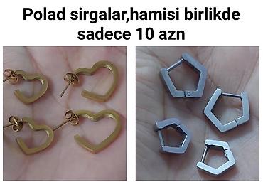 Bijuteriya dəstləri: Zərgərlik aksesuarları seçimi - Xupinq qolbaq: Rus qızılına bənzəyən — 30