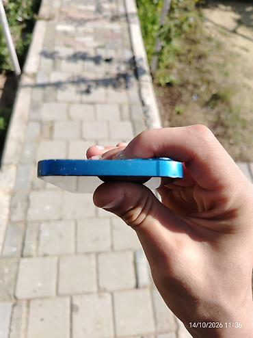 iphone 15 pro max korpus: IPhone 13, 128 GB, Mavi, Simsiz şarj, Face ID — 4