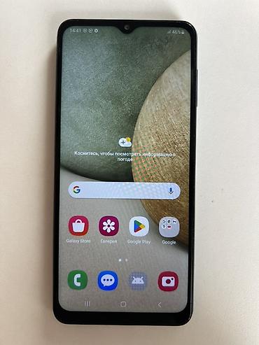 Мобильные телефоны и аксессуары: Samsung Galaxy A12, Б/у, 64 ГБ, цвет - Синий, 2 SIM — 3