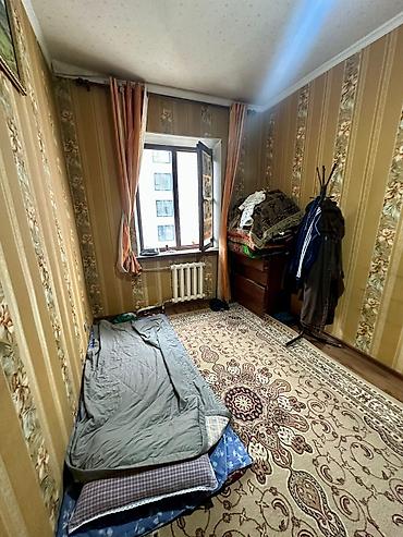 квартиры 106 серия: 3 комнаты, 63 м², Пишпек 106 серия, 7 этаж, Старый ремонт — 3