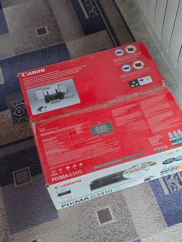 стоимость принтера 3 в 1: Принтер Canon Pixma G3410 (пользовались один раз, состояния нового)