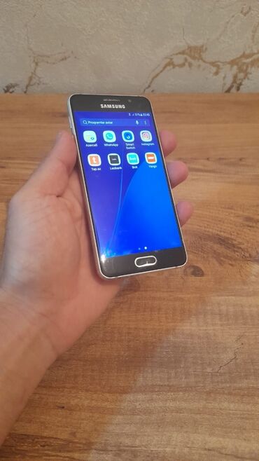 a71 samsung: Samsung Galaxy A3 2016, 16 GB, rəng - Qızılı, İki sim kartlı