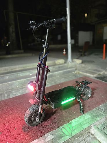 Elektrikli samokatlar: Elektrik skuter – güclü ofroud tipli Bouyeda sk11 sürət 75 km gedir — 5