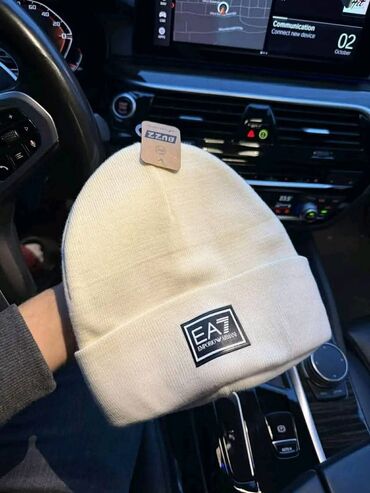 Kape: EA7 Emporio Armani zimske beanie kape - Model: klasična beanie kapa — 5