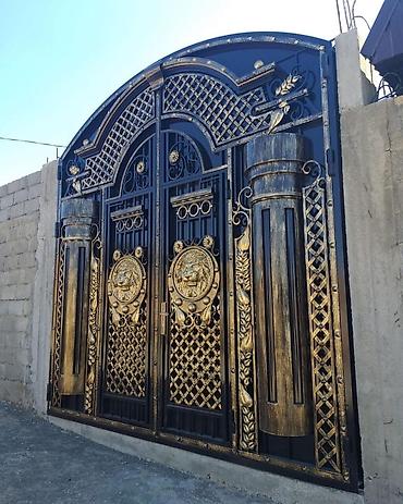 Откатные ворота: Кованые Ворота На заказ Изготавливаем ворота, Ворота распашные Ворота at lalafo.kg — 3 Откатные ворота: Кованые Ворота На заказ Изготавливаем ворота, Ворота распашные Ворота — 3