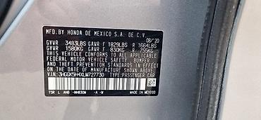 Honda: Honda Fit: 2020 г., 1.5 л, Вариатор, Бензин, Хэтчбэк — 11