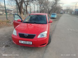 машина kg бишкек тойота: Toyota Corolla: 2002 г., 1.6 л, Автомат, Бензин