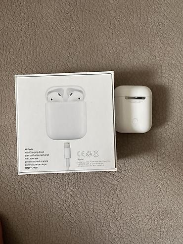 Audio: Apple AirPods (with Charging Case) — Model A2031/A2032, qutu komplekti — 3