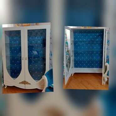 купить буфет в баку: Б/у, Распашной, 2 двери Прямой шкаф, Горка