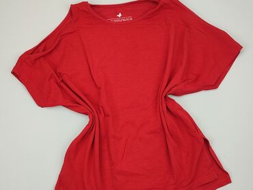 eleganckie bluzki czerwona: T-shirt, L (EU 40), condition - Very good