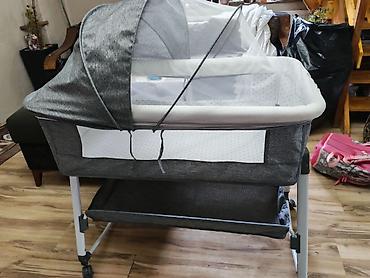 Kids' furniture: Prenosiva bebi kolevka/krevetac sa tendom i mrežom protiv insekata.uz — 2