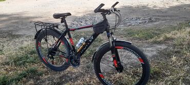 багажник на велосипед: AZ - City bicycle, Велосипед алкагы XL (180 - 195 см), Болот