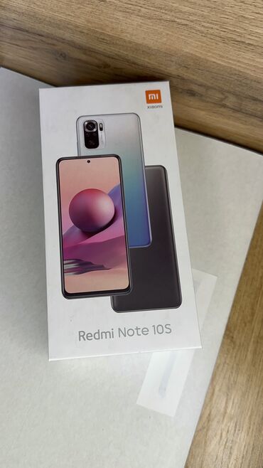 телефоны xiaomi redmi note 10: Xiaomi, Redmi Note 10S, Б/у, 128 ГБ