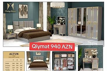 dolab ofis: 2 təknəfərlik çarpayı, 2 tumba, Termo, Dolab, Azərbaycan, Yeni — 8