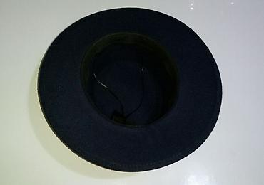 baş ortuyu: Qadın üçün, Şilyapa papaq (tünd göy rənkli, palto matiryalından) — 3